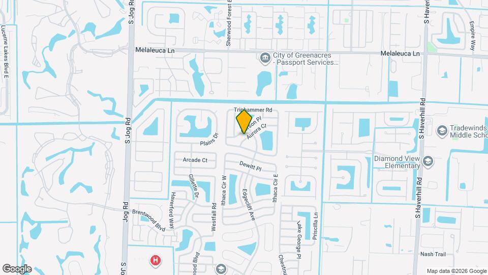 5865 Aurora Ct Map and Location Details