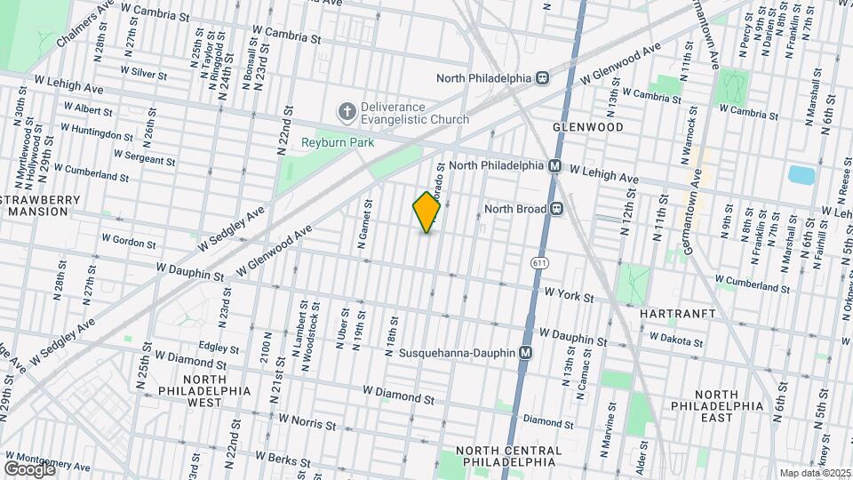 2450 N Colorado St Map and Location Details
