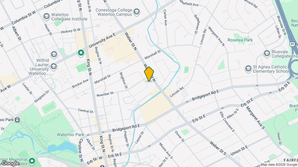 Elgin Cres Map and Location Details