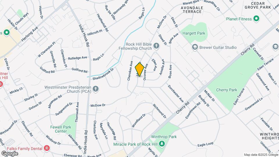 1028 McDow Dr Map and Location Details