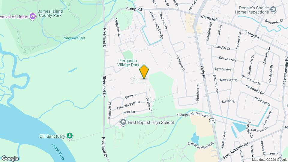 1687 Dexter Ln Map and Location Details