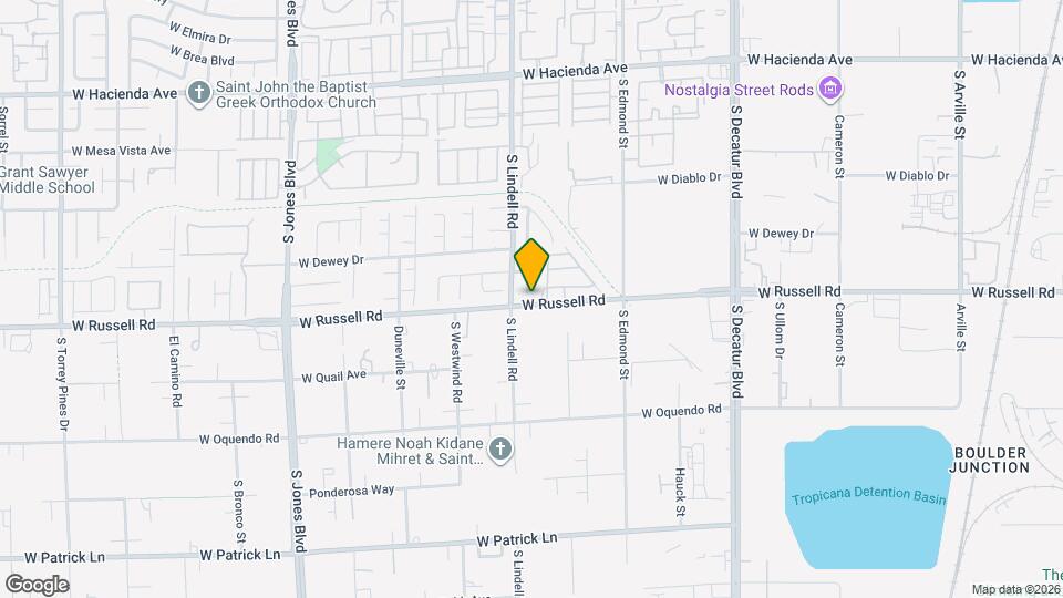 5698 Doubleday St Map and Location Details