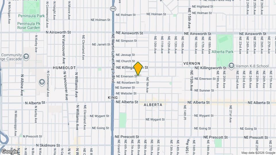 5272 NE 8th Ave Map and Location Details