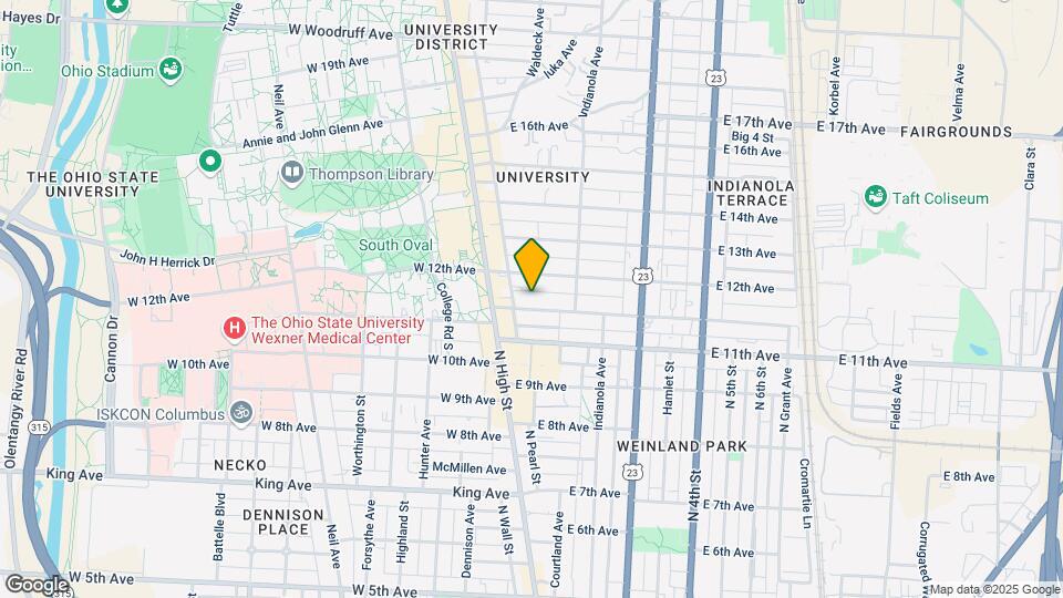 50 Chittenden Ave Mapa y Detalles de la Ubicación