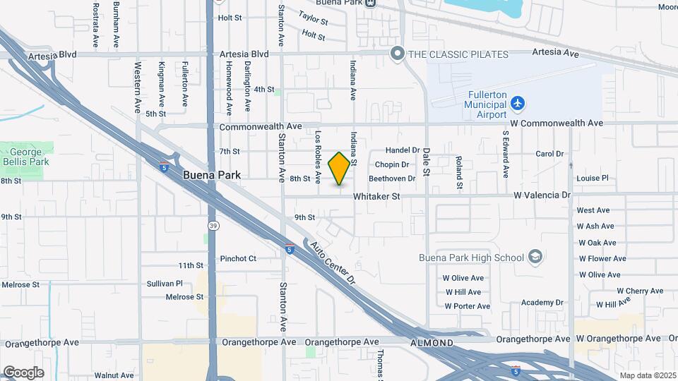 8181 Whitaker St Map and Location Details