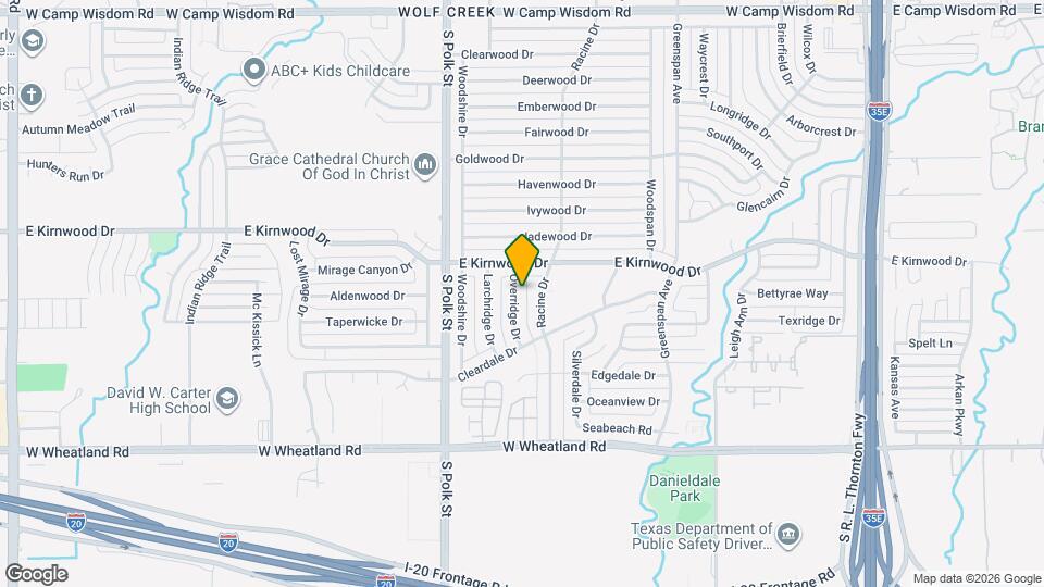 7826 Overridge Dr Map and Location Details