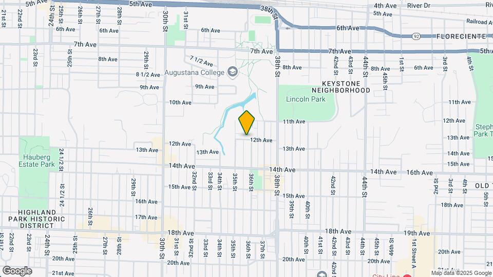 3529 12th Ave, Unit 2 Map and Location Details