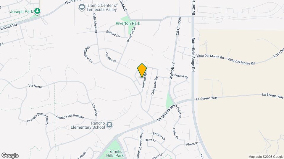 40523 Windsor Rd Map and Location Details