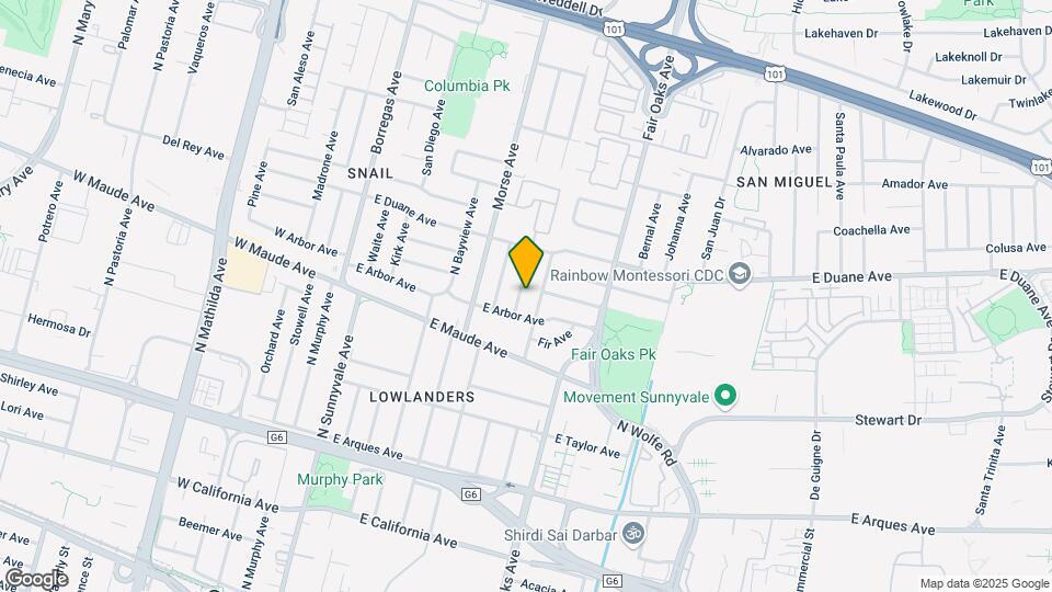 564 Gresham Ave Mapa y Detalles de la Ubicación