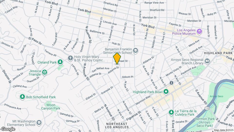 5259 Aldama St Map and Location Details