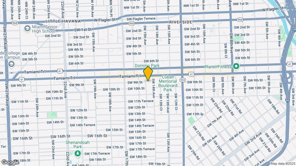 909 SW 15th Ave Map and Location Details