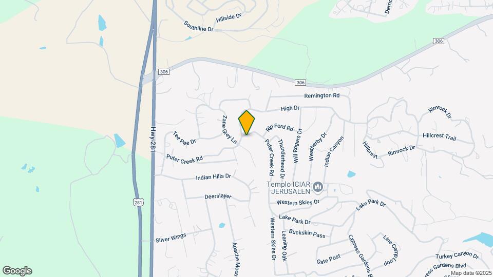 2908 Puter Creek Rd Map and Location Details