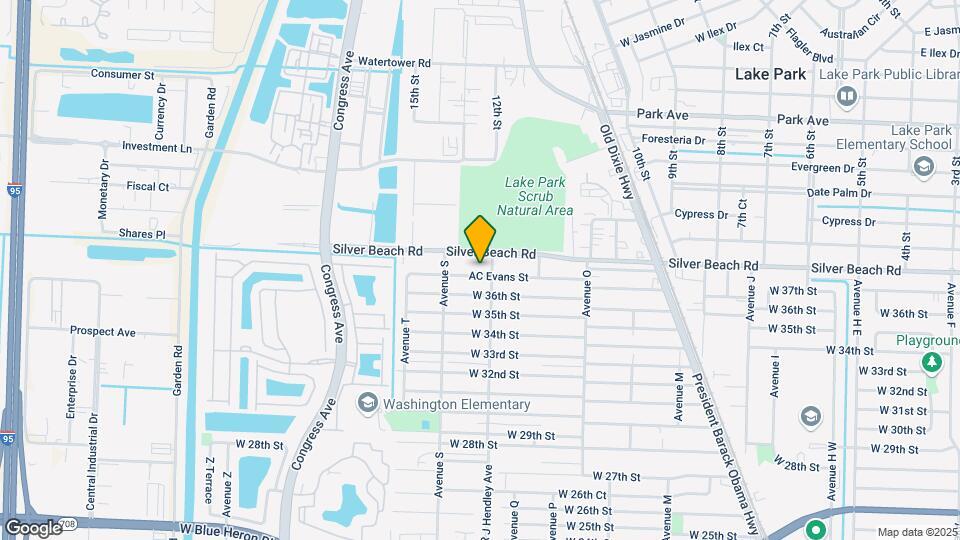 1524 AC Evans St Mapa y Detalles de la Ubicación