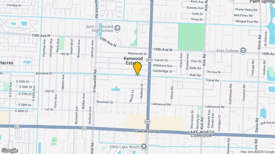 4609 Clemens St Map and Location Details