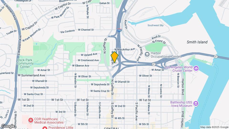 674 W Elberon Ave Map and Location Details