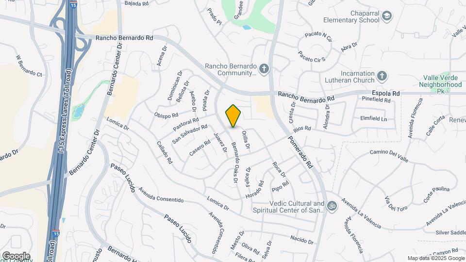 16669 Bernardo Oaks Dr Map and Location Details