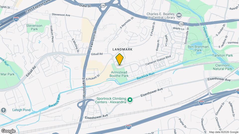 515 Cameron Station Blvd Map and Location Details