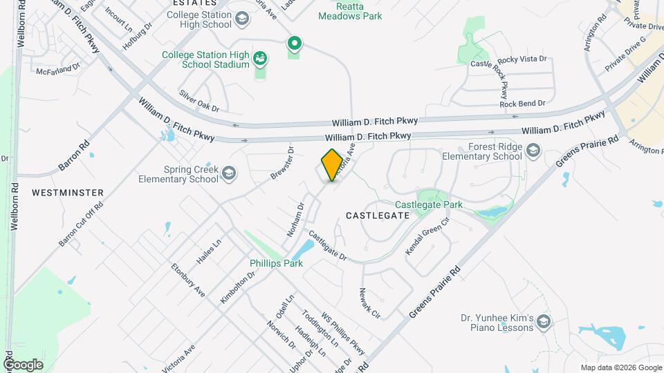 Beautiful 3 Bed, 2 Bath in Castlegate Map and Location Details