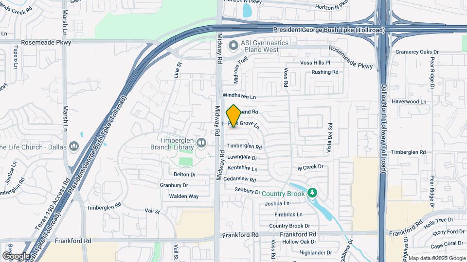 4023 Kirkmeadow Ln Map and Location Details
