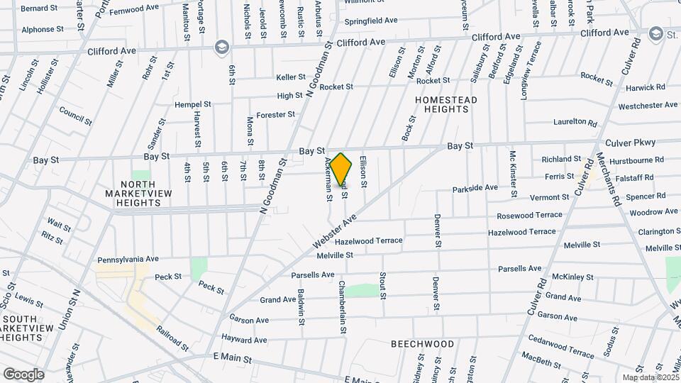 61-63-63 Copeland St Mapa y Detalles de la Ubicación