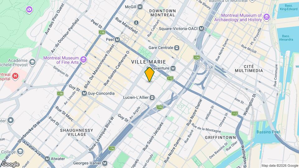 1050 Drummond St Map and Location Details