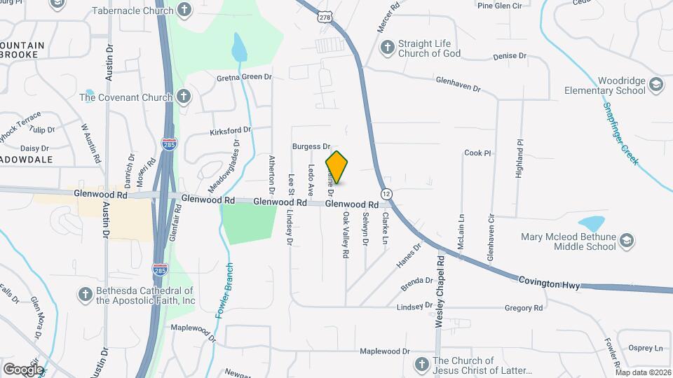 1822 Elaine Dr Map and Location Details