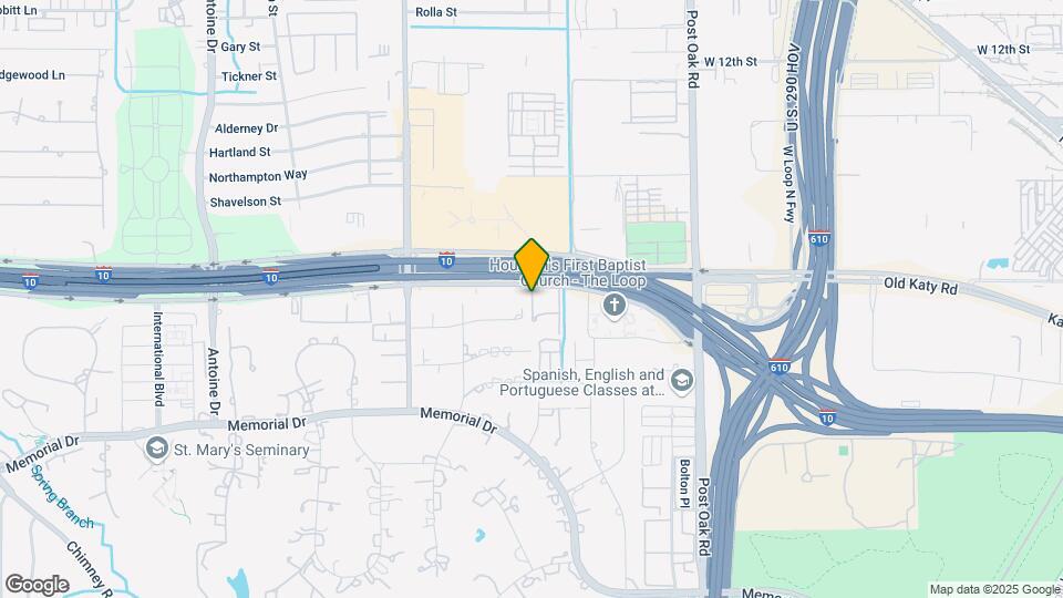 7575 Katy Fwy Map and Location Details