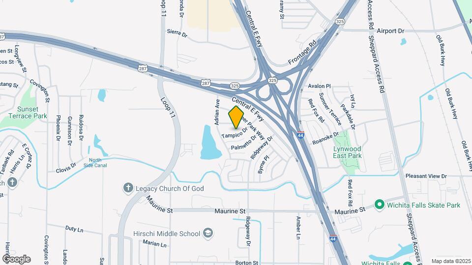 2712 Tampico Dr Map and Location Details