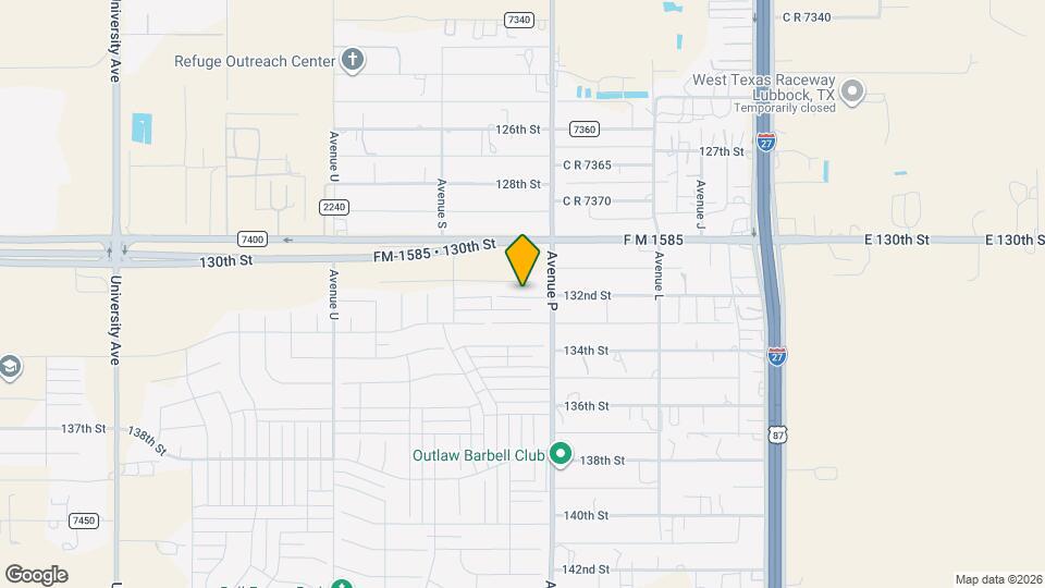 1622 132nd St Map and Location Details