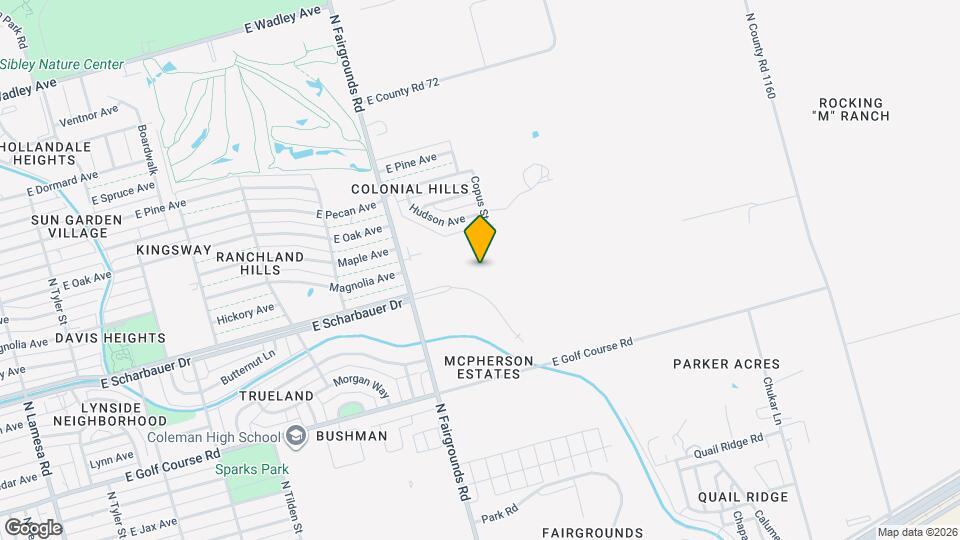 Scharbauer Flats Map and Location Details