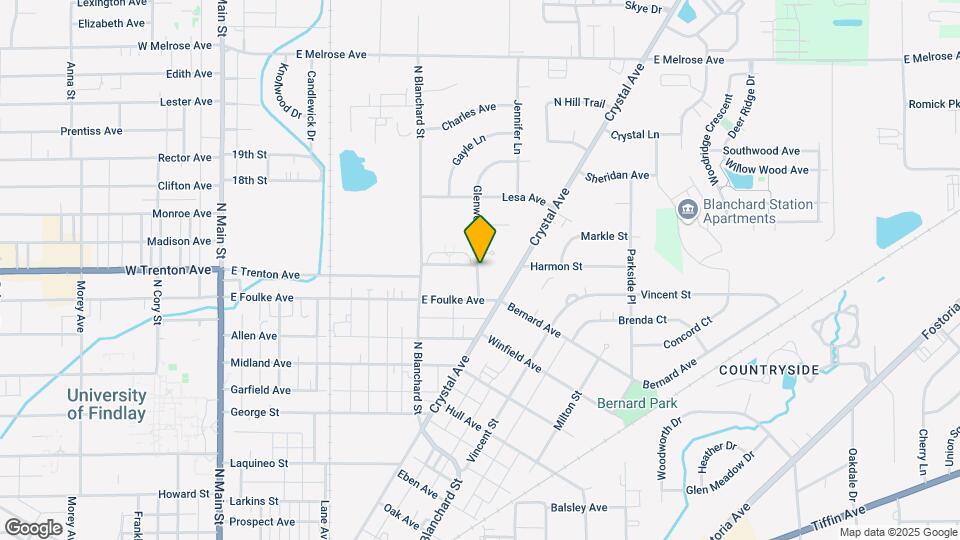 1425 Glenwood St, Unit 1425 Glennwood Mapa y Detalles de la Ubicación