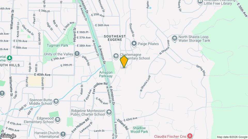 3960 University St Map and Location Details