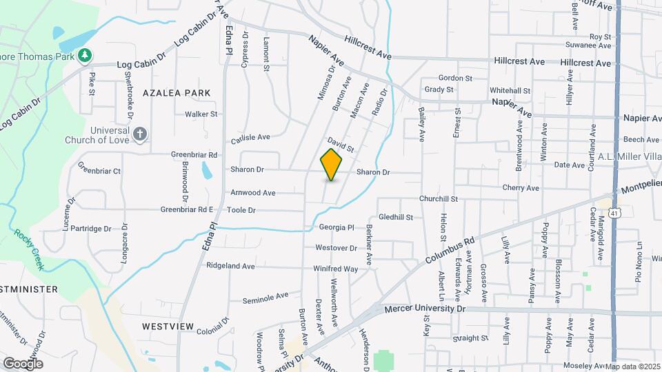 1324 Macon Ave Map and Location Details