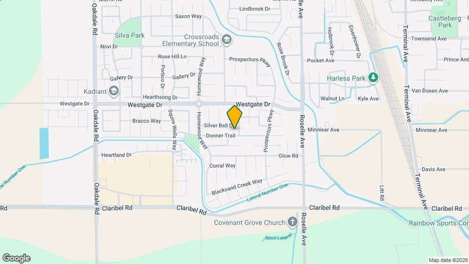 2713 Donner Trail Map and Location Details