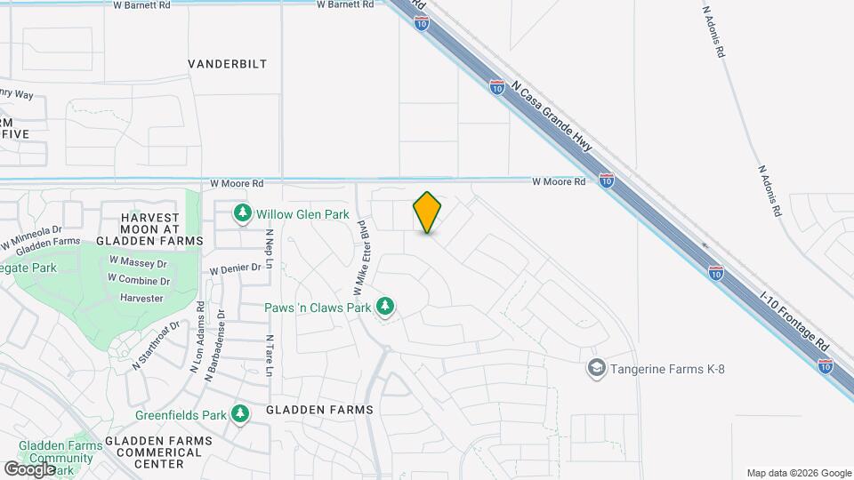 10671 W Harrigan Dr Map and Location Details