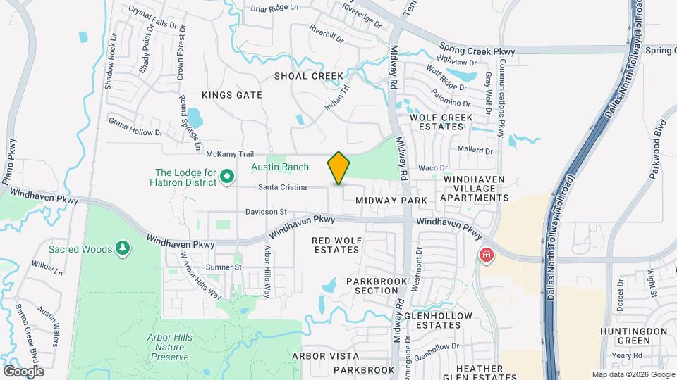 6033 Gentle Way Map and Location Details