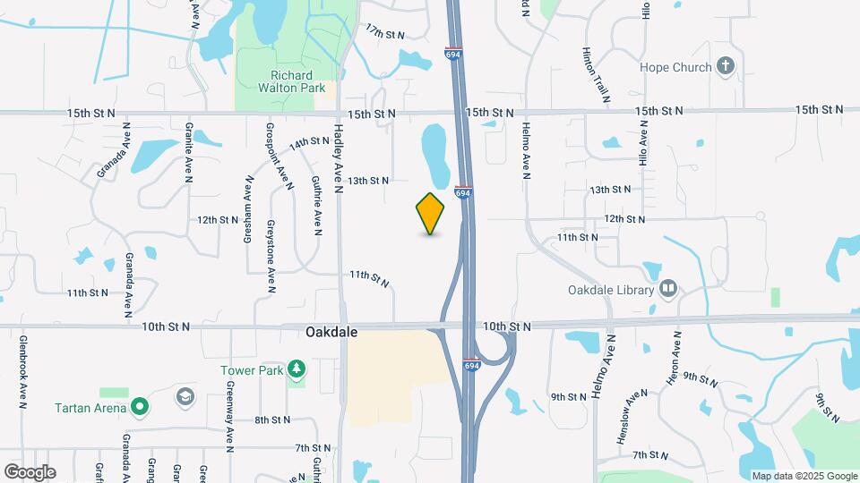 Oakdale Commons 55+ Map and Location Details