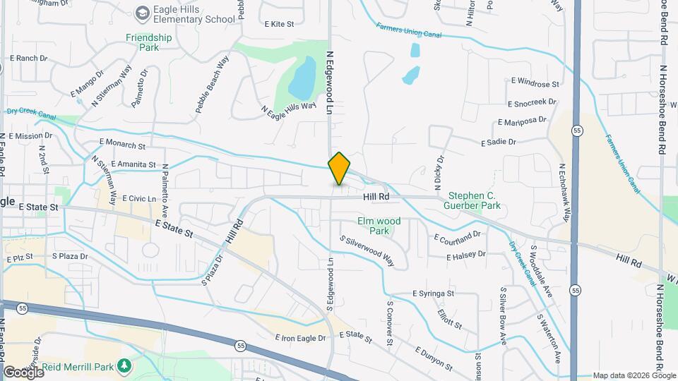 150 N Edgewood Ln Map and Location Details