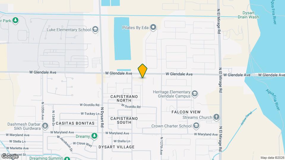 12612 W Adair Dr Map and Location Details