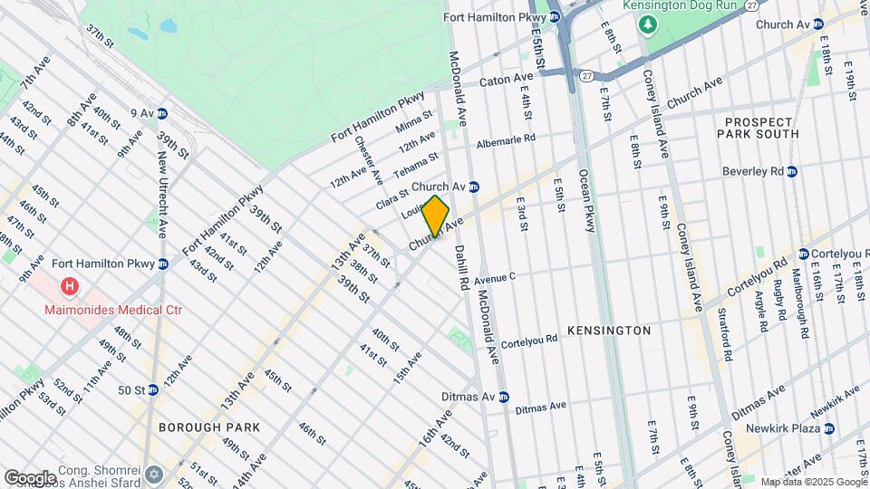 1405 35th St Map and Location Details