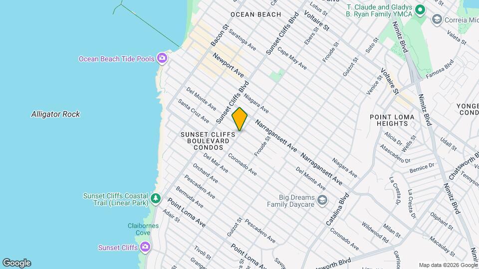 1730 Ebers St Map and Location Details