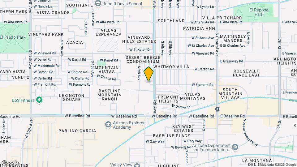 7132 S 7th Ln Map and Location Details