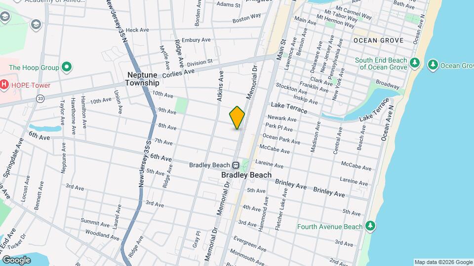 Surfside Crossing Mapa y Detalles de la Ubicación