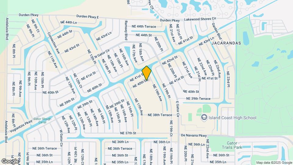 1814 NE 40th Ln Map and Location Details