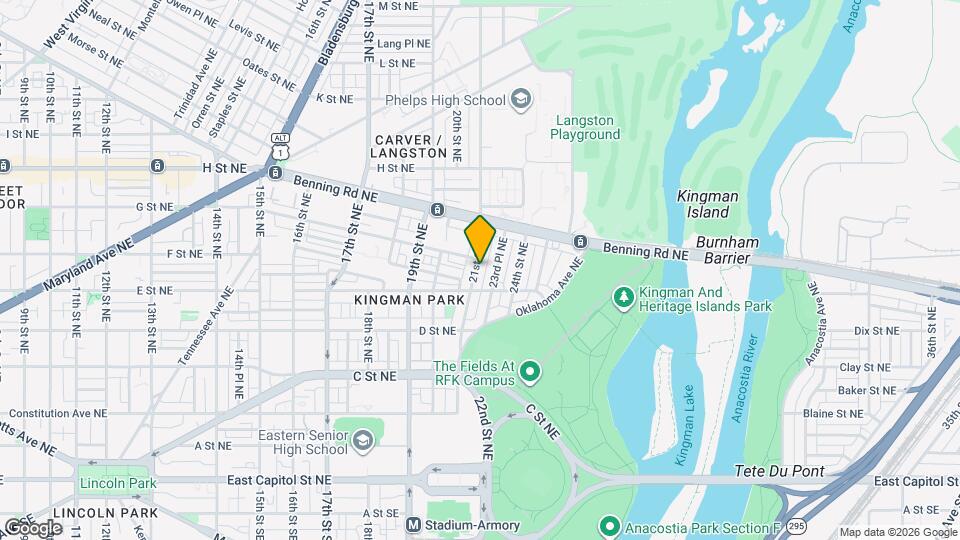 525 21st St NE Map and Location Details