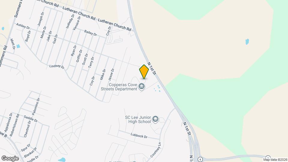 1246 Concord Dr Mapa y Detalles de la Ubicación