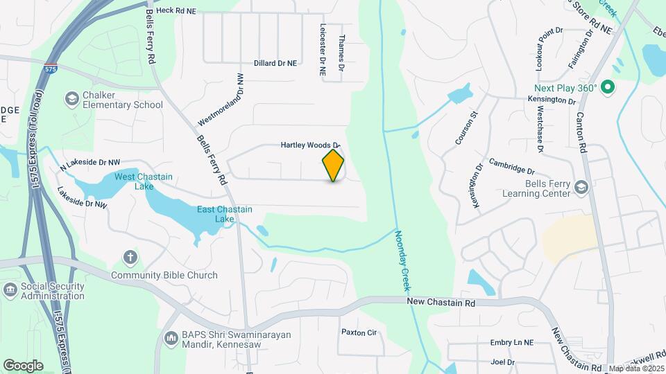 44 Hartley Woods Dr Map and Location Details