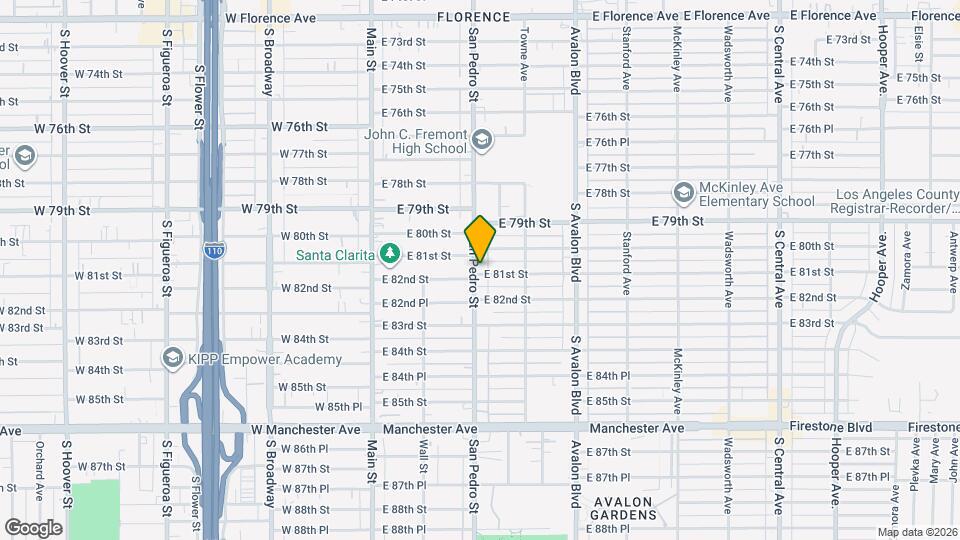 307 E 81st St, Unit 307 1/4 Map and Location Details