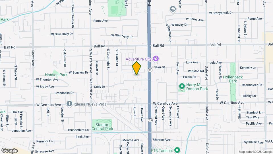 7861 2nd St Map and Location Details