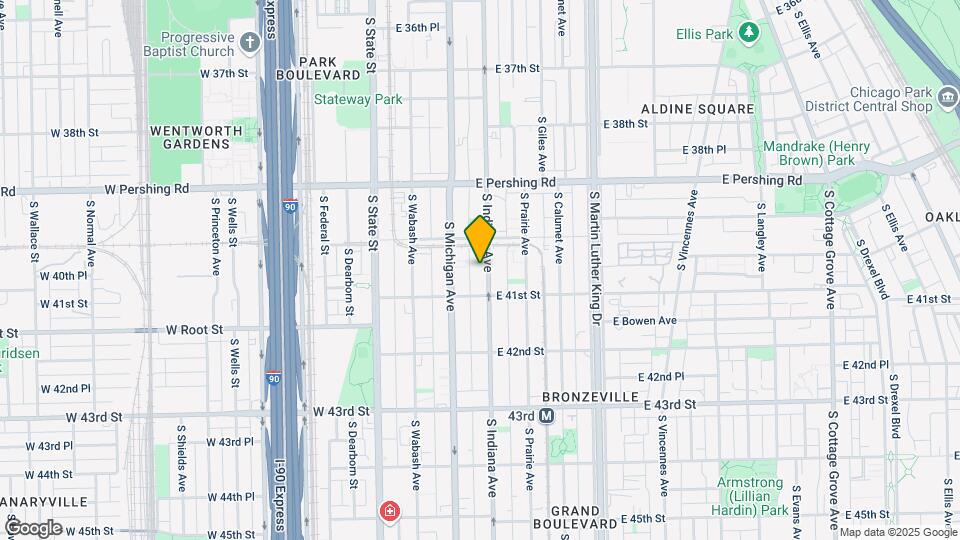 4032 S Indiana Ave Map and Location Details